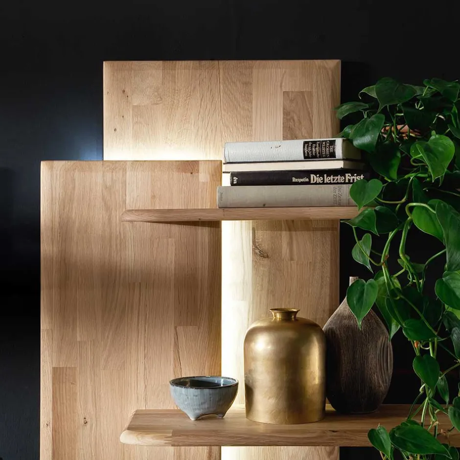 Wohnzimmermöbel Set aus Holz - Destal (dreiteilig)^Wohnen Outlet