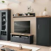 Wohnzimmermöbel TV Anbauwand Set - Lionel (vierteilig)^Wohnen Clearance