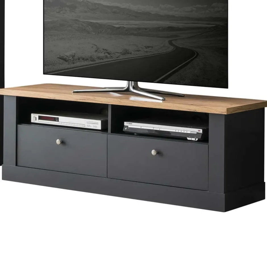 Wohnzimmermöbel TV Anbauwand Set - Lionel (vierteilig)^Wohnen Clearance