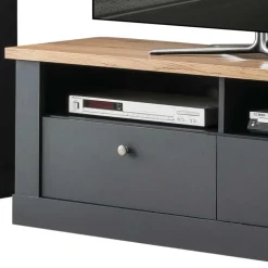 Wohnzimmermöbel TV Anbauwand Set - Lionel (vierteilig)^Wohnen Clearance