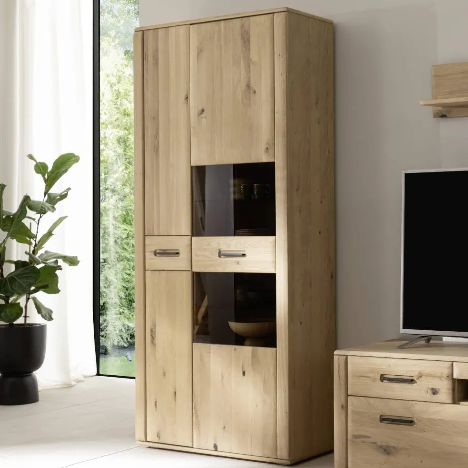 Wohnen Wohnzimmerschrank in Asteiche Hell - Jevedaz