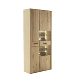 Wohnen Wohnzimmerschrank in Asteiche Hell - Jevedaz