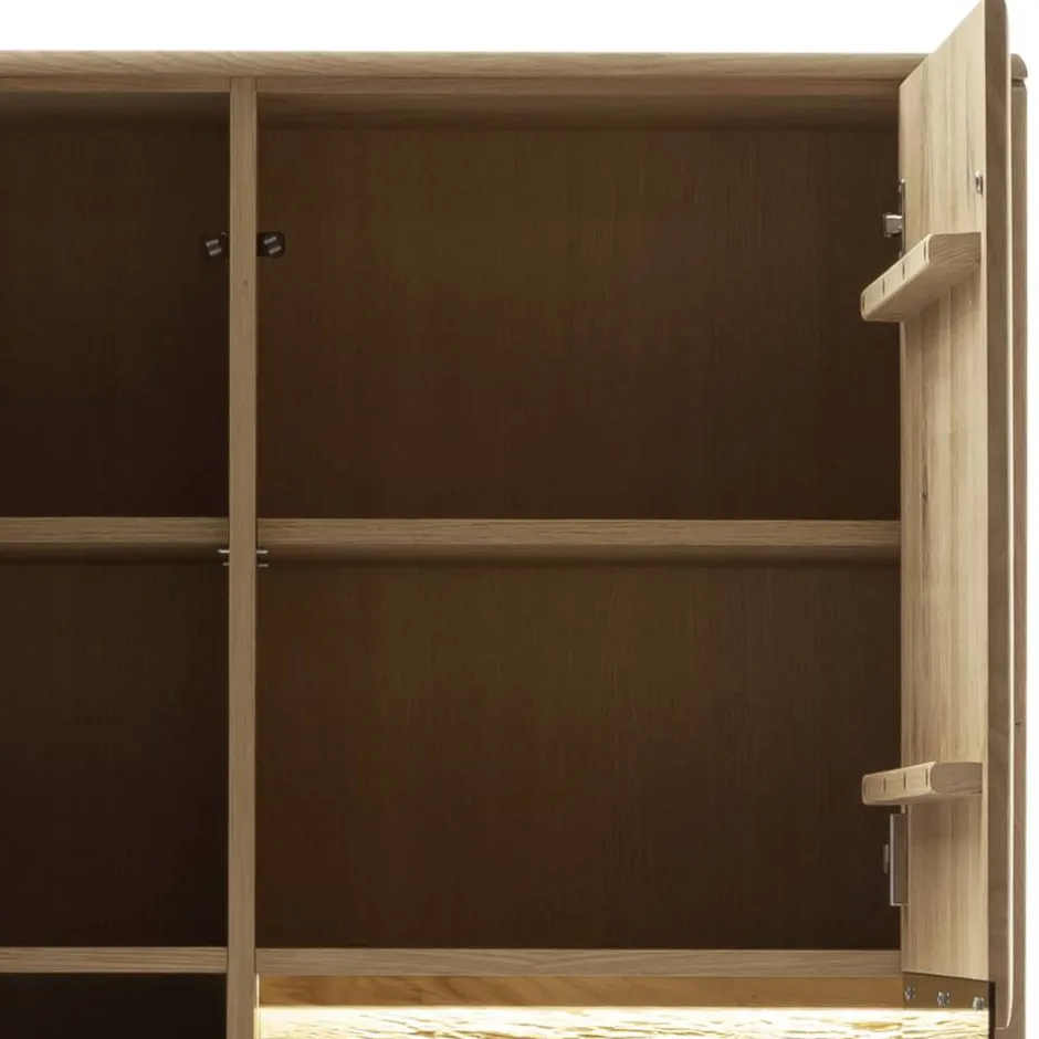 Wohnen Wohnzimmerschrank in Asteiche Hell - Jevedaz