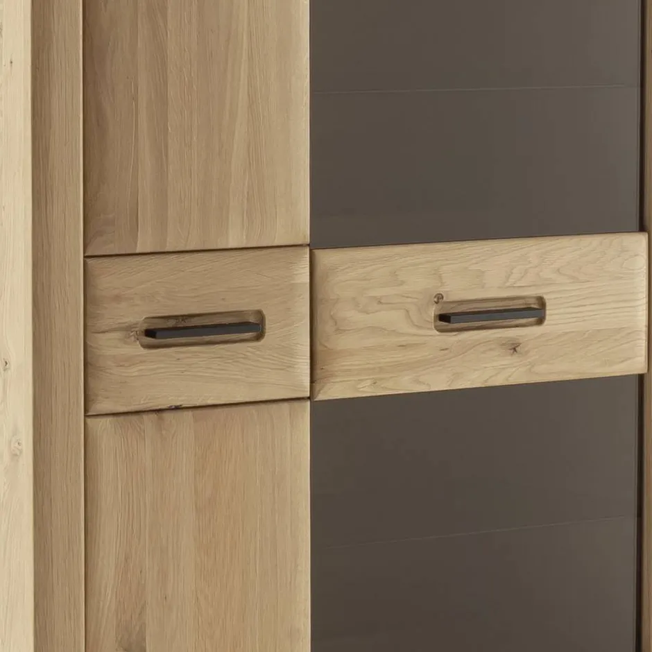 Wohnen Wohnzimmerschrank in Asteiche Hell - Jevedaz