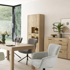 Wohnen Wohnzimmerschrank in Asteiche Hell - Jevedaz