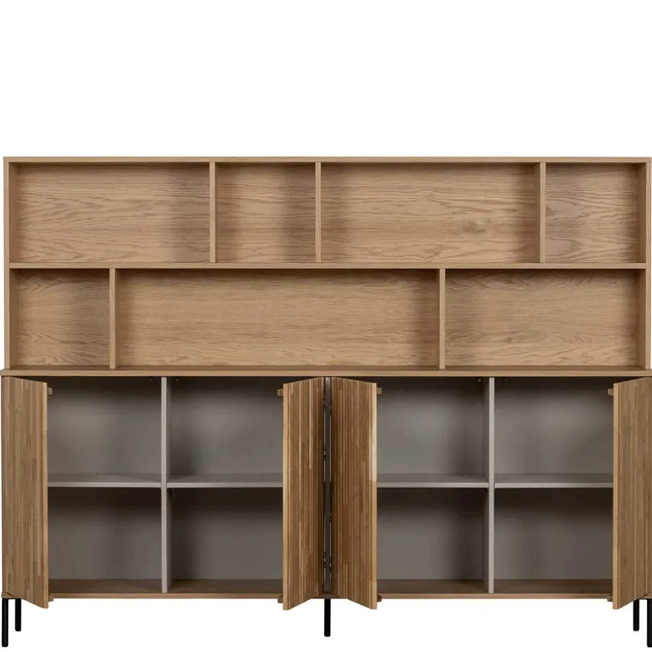 Wohnzimmerschrank mit 4 Türen & 7 Fächern - Cegrada^Wohnen Best