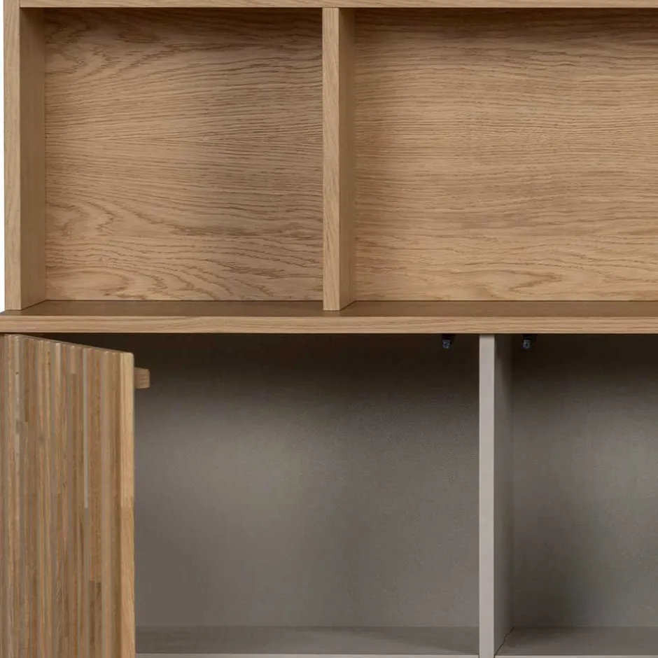 Wohnzimmerschrank mit 4 Türen & 7 Fächern - Cegrada^Wohnen Best