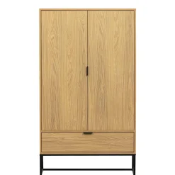 Wohnen Wohnzimmerschrank mit Doppeltür und Schublade - Ariadelco