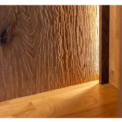 Wohnen Wohnzimmerschrank mit Glas und LED Licht - Cocondar