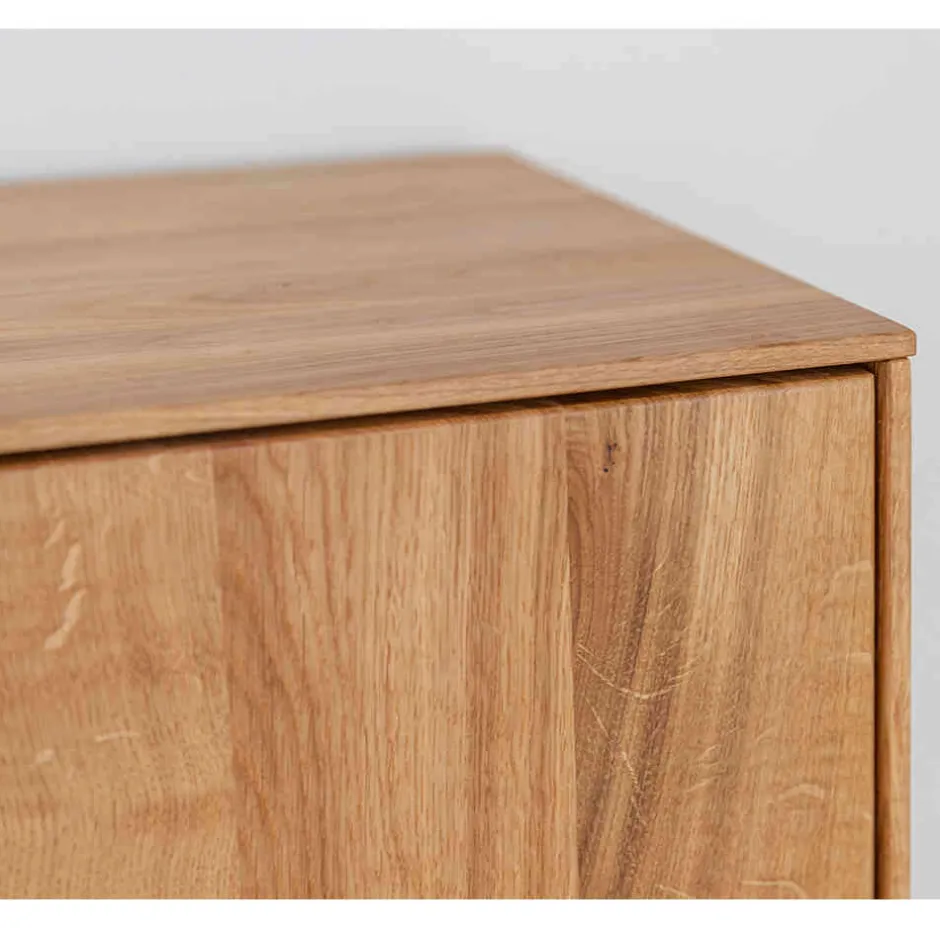 Wohnen Wohnzimmerschrank mit Glas und LED Licht - Cocondar