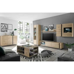 Wohnzimmerschränke & Couchtisch Set - Lairian (sechsteilig)^Wohnen New