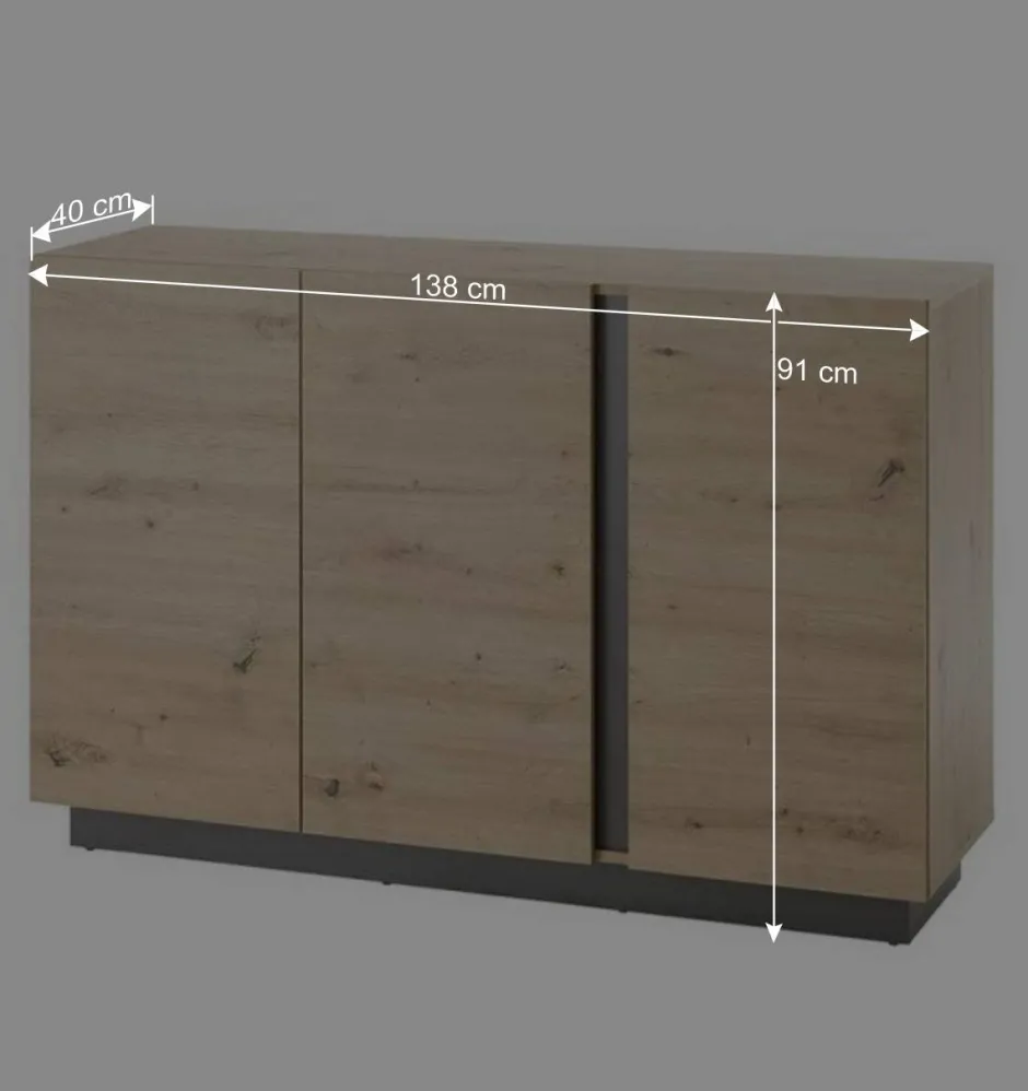 Wohnzimmerschränke & Couchtisch Set - Lairian (sechsteilig)^Wohnen New