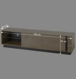 Wohnzimmerschränke & Couchtisch Set - Lairian (sechsteilig)^Wohnen New