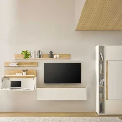 Wohnen Wohnzimmerschränke & Regale Kombi - Nonessia (sechsteilig)