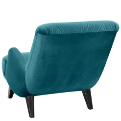 Wohnzimmersessel in Blau und Schwarz - Frunz^Wohnen Outlet
