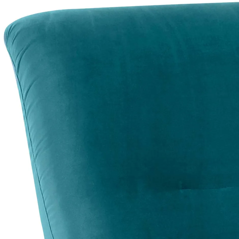 Wohnzimmersessel in Blau und Schwarz - Frunz^Wohnen Outlet