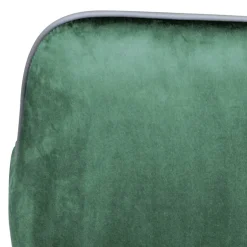 Wohnen Wohnzimmerstuhl mit Armlehnen in Grün Samt - Relindo