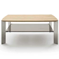 Wohnzimmertisch mit Asteiche Platte - Rajavo^Wohnen Online