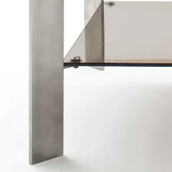 Wohnzimmertisch mit Asteiche Platte - Rajavo^Wohnen Online