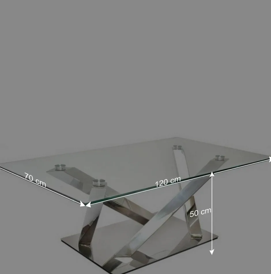 Wohnzimmertisch mit Mikado Fußgestell - Tudan^Wohnen New