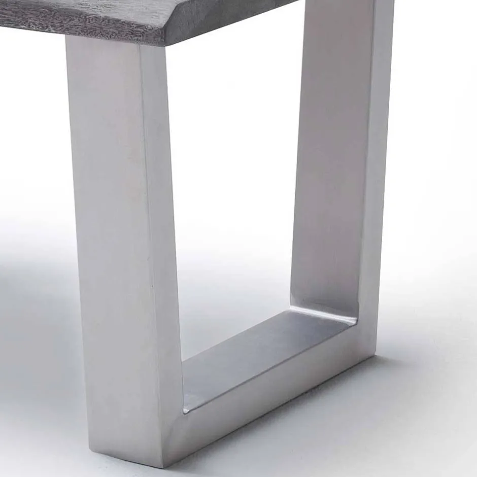 Wohnzimmertisch mit Naturkante Akazie - Daana^Wohnen Discount