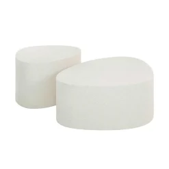 Wohnen Wohnzimmertische aus Marmorkomposit - Ezeiza (zweiteilig)