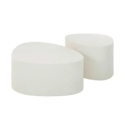 Wohnen Wohnzimmertische aus Marmorkomposit - Ezeiza (zweiteilig)