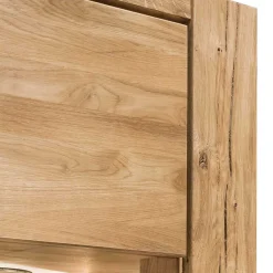 Wohnen Wohnzimmervitrine aus geöltem Massivholz - Slaraduva