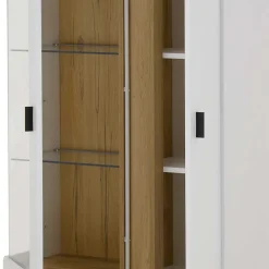 Wohnzimmervitrine mit LED Beleuchtung - Racelyn^Wohnen Sale