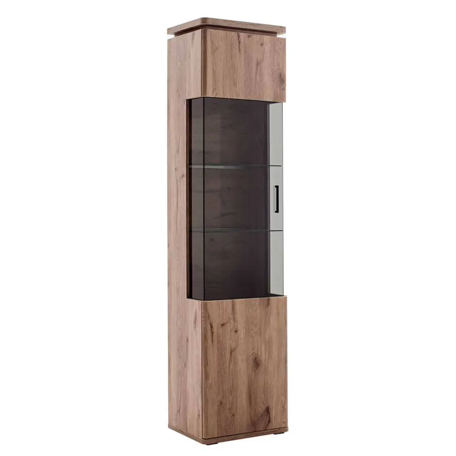 Wohnzimmervitrine mit Licht LED - Bekunion^Wohnen Discount