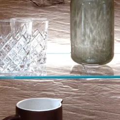 Wohnzimmervitrine mit Licht LED - Bekunion^Wohnen Discount