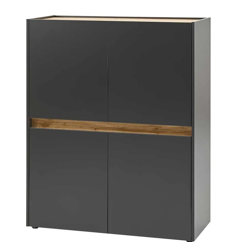 Wohnzimmer-Wohnwand Möbelset - Ahilav (dreiteilig)^Wohnen Sale