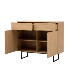 Wohnen Wohnzimmer-Wohnwand Set - Jaskin (dreiteilig)