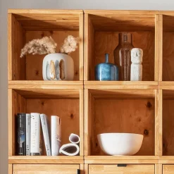 Würfel Regal aus Massivholz geölt - Iljona^Wohnen