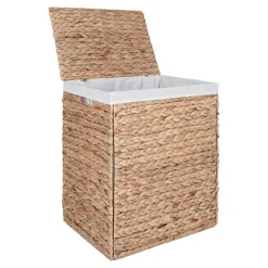 Wäschekorb aus Wasserhyazinthe Geflecht - Vadigos^Wohnen Sale