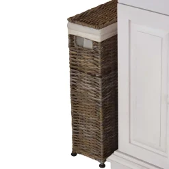 Wohnen Wäschesammler Blooming in Grau