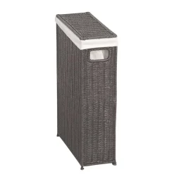 Wohnen Wäschesammler Blooming in Grau