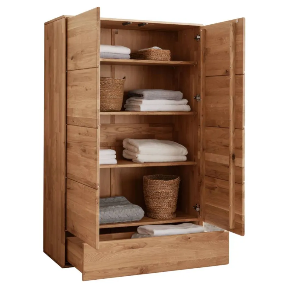 Wäscheschrank aus Wildeiche Massivholz - Feanor^Wohnen Hot