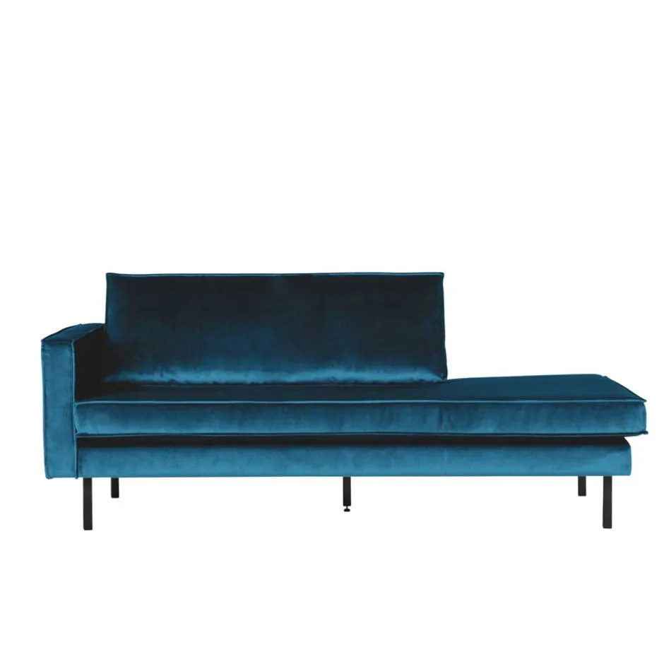 Wundervolle Recamiere in tollem Blau Cumagon Retro^Wohnen Discount