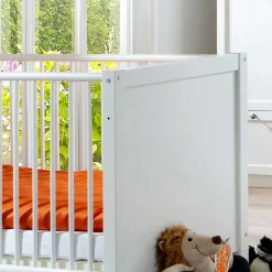 Kinder Wohnen 70x140 Babybettchen Masculino in Weiß