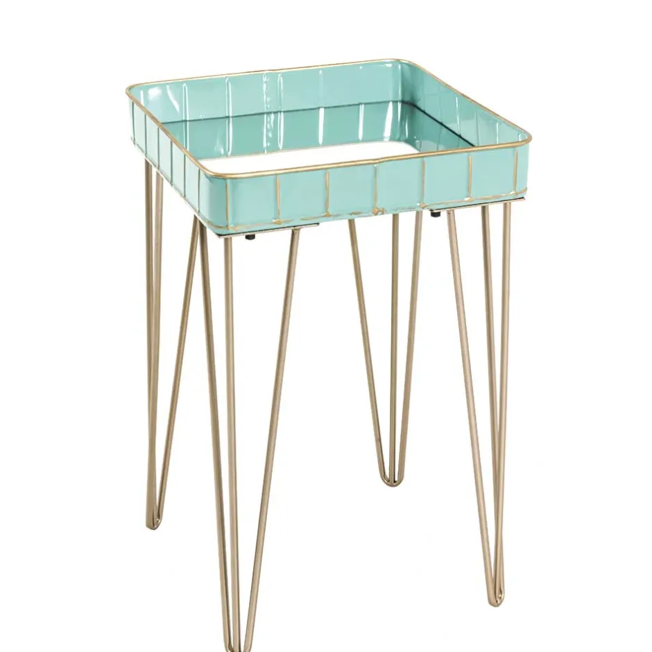 35x35 Beistelltisch mit Spiegelplatte - Rosario^Wohnen Online