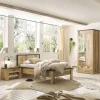 90x200 Bett & Nachttisch & Schrank - Naiavio (dreiteilig)^Wohnen