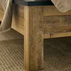 90x200 Bett & Nachttisch & Schrank - Naiavio (dreiteilig)^Wohnen