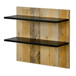 Wohnen 140x200 Bett & Nachttisch Paneele - Naiavio (dreiteilig)