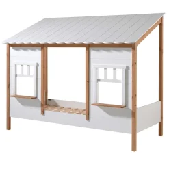 90x200 Bett mit Rausfallschutz in Haus Optik - Vericia^Wohnen New