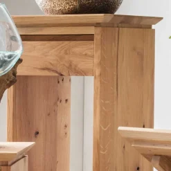 30x30 Blumenhocker aus Wildeiche Massivholz - Anndra^Wohnen Hot