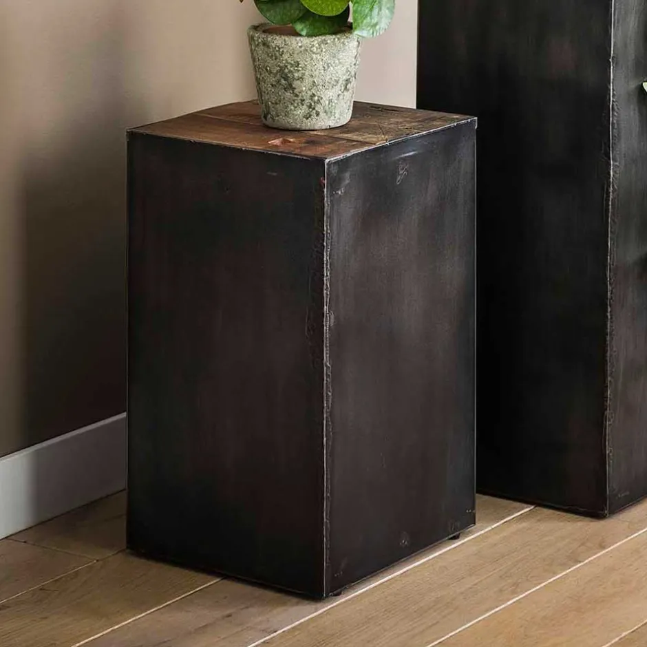 30x30 Blumenständer aus Hartholz & Metall - Marlo^Wohnen Best