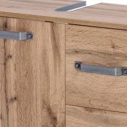 65x59 cm Becken-Unterschrank in Holz Optik - Iskro^Wohnen Best