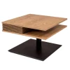 Wohnen 70x70 cm Couchtisch mit Staufach - Portland
