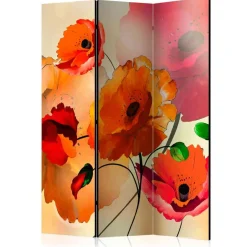 135x172 cm Paravent in Rot Orange - Hasting^Wohnen Sale